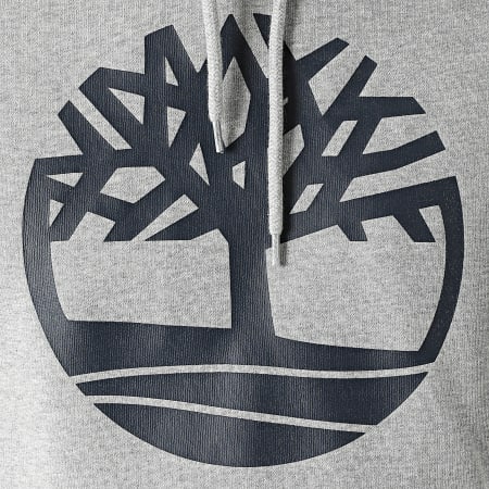 Timberland - Sweat Capuche Core Logo A2BJH Gris Chiné
