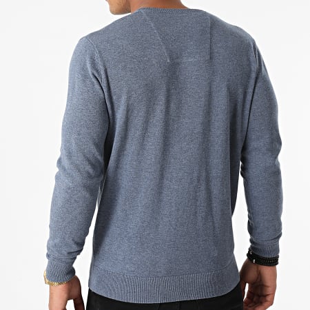 TOM TAILOR DENIM HOODY WITH PRINT HOOD - Sweat à capuche - sky captain blue/bleu marine