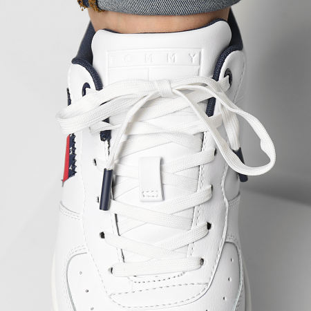 Tommy Jeans - Baskets Cupsole Logo 0810 White