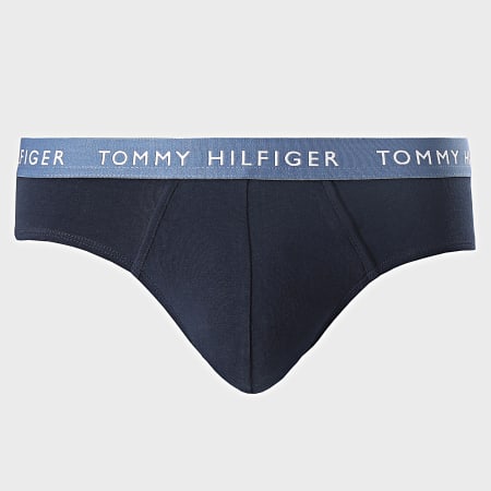 Tommy Hilfiger - Lot De 3 Slips 2389 Bleu Marine