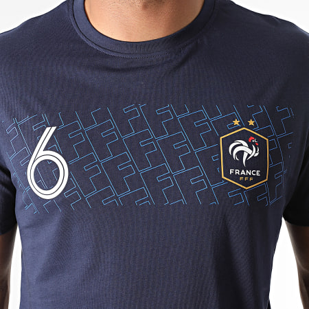 FFF - Tee Shirt Pogba Bleu Marine