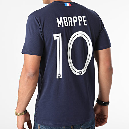 FFF - Tee Shirt F21007 Mbappé Bleu Marine
