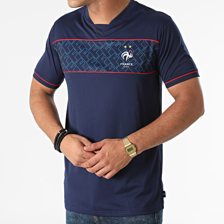 FFF - Tee Shirt Fan Bleu Marine