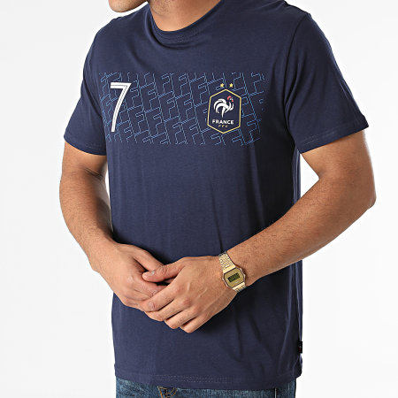 FFF - Tee Shirt Player Griezmann N7 Bleu Marine