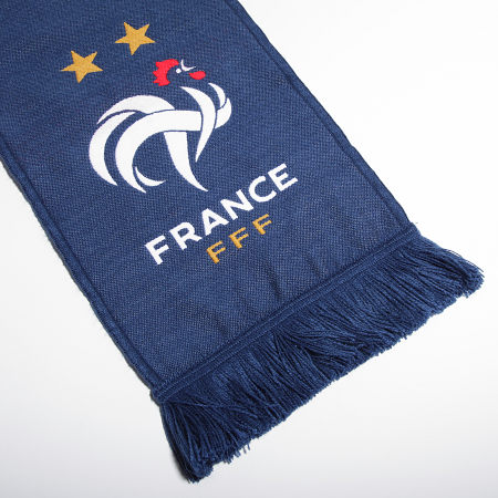 FFF - Echarpe Tricolore France Bleu Marine Blanc Rouge