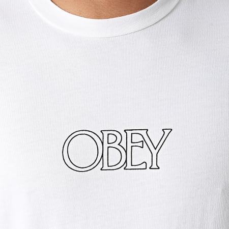Classic Series - Tee Shirt Obey Regal Blanc