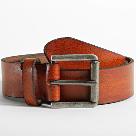 Only And Sons - Ceinture Carm Stitch Marron