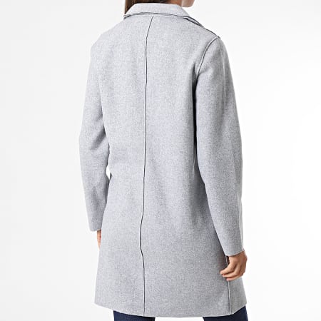 Only - Cappotto Carrie Bonded da donna Grigio Heather