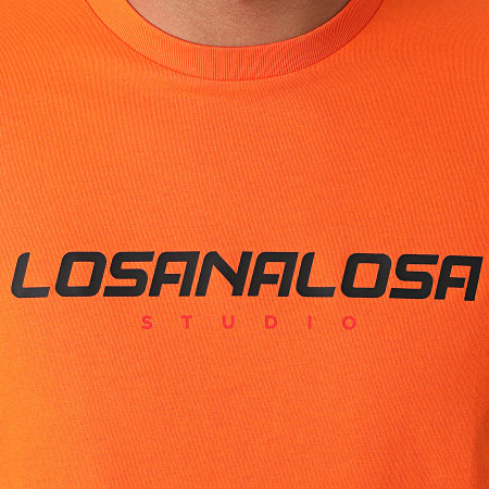 Bramsito - Tee Shirt Losa Sport Orange Noir
