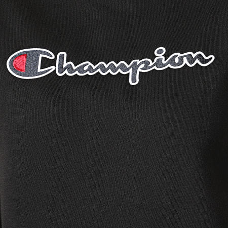 Champion - Felpa girocollo da donna 114462 Nero