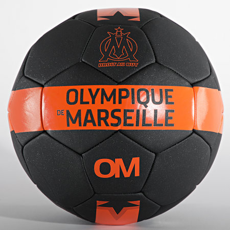 OM - Ballon De Foot Metallic M21067 Noir Orange