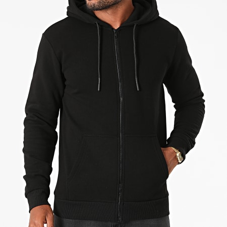 Only And Sons - Sudadera Cremallera Ceres Negro