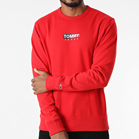 Tommy Jeans - Sweat Crewneck Entry Graphic 1627 Rouge