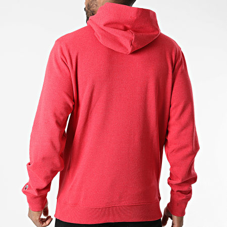 Tommy Jeans - Sweat Capuche Straight Logo 1632 Rouge