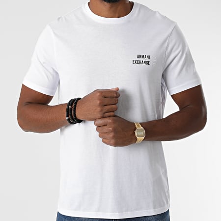 Armani Exchange - Tee Shirt 6KZTFE-ZJH4Z Blanc