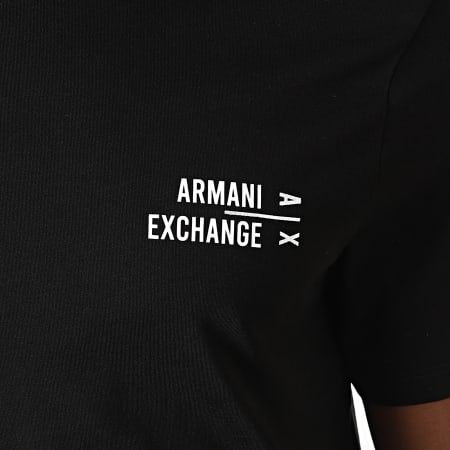 Armani Exchange - Camiseta 6KZTFE-ZJH4Z Negro