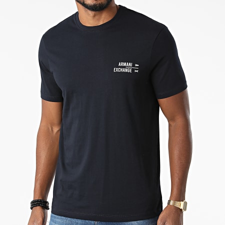 Armani Exchange - Tee Shirt 6KZTFE-ZJH4Z Bleu Marine