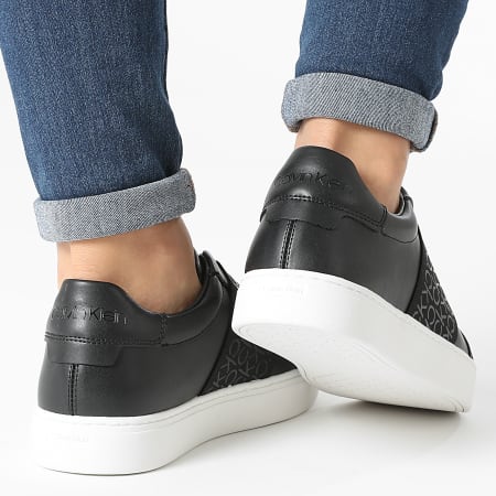 Calvin Klein - Zapatillas sin Cordones para Mujer 0637 Negro
