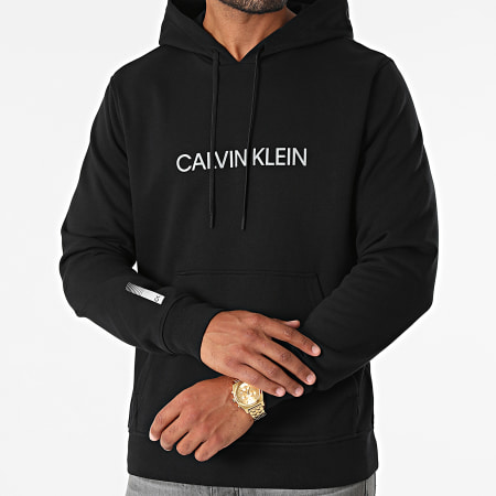 Calvin Klein - Sweat Capuche Réfléchissant GMF1W304 Noir