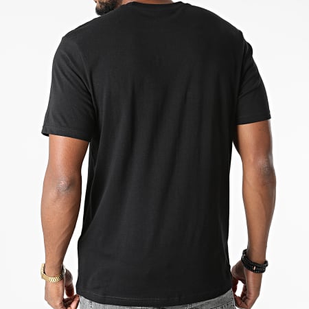 Element - Camiseta básica con bolsillo con etiqueta y bolsillo Z1SSI1-ELF1 Negro