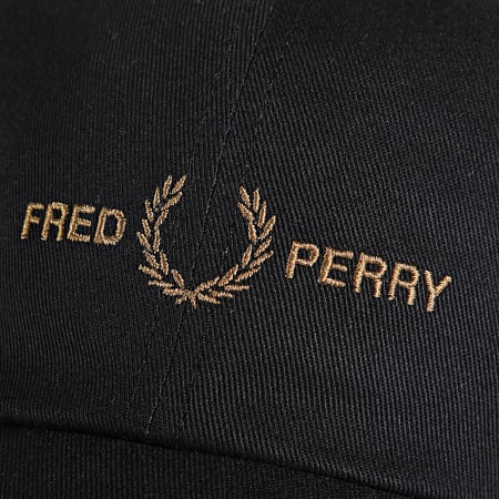 Fred Perry - Gorra HW2640 Negro