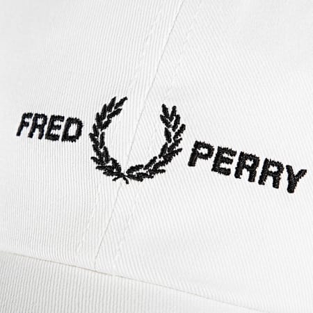 Fred Perry - Gorra HW2650 Blanca