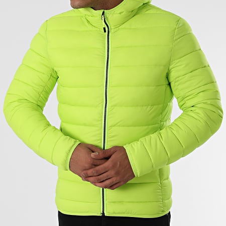Kymaxx Doudoune Capuche 5019 Vert Fluo LaBoutiqueOfficielle