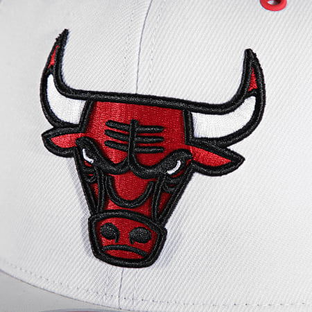 Mitchell and Ness - Casquette Snapback Day 3 Snapback Chicago Bulls Blanc
