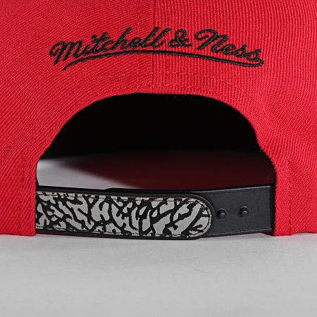 Mitchell and Ness - Casquette Snapback Day 3 Snapback Chicago Bulls Rouge