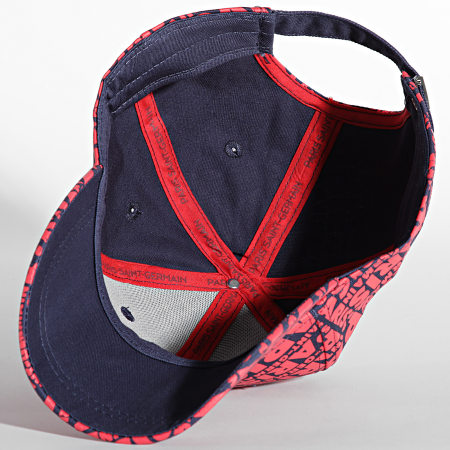 PSG - Casquette All Over PSG Rouge
