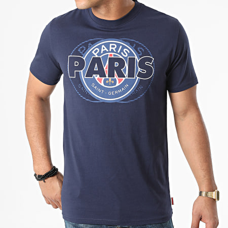 PSG - Tee Shirt P14122C Bleu Marine