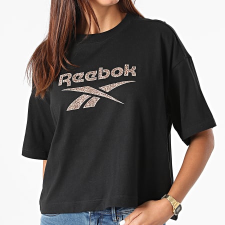 Reebok - Camiseta Mujer H41353 Negra