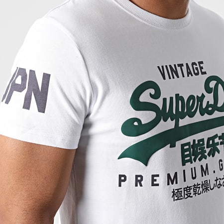 Superdry - Camiseta M1011356A Blanca
