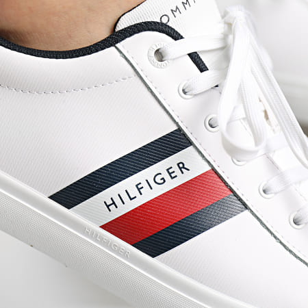 Tommy Hilfiger - Baskets Essential Leather 3722 White