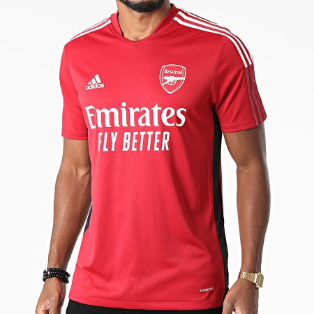 Adidas Sportswear - Tee Shirt De Sport A Bandes Arsenal FC GR4158 Rouge
