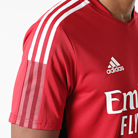 Adidas Performance - Tee Shirt De Sport A Bandes Arsenal FC GR4158 Rouge
