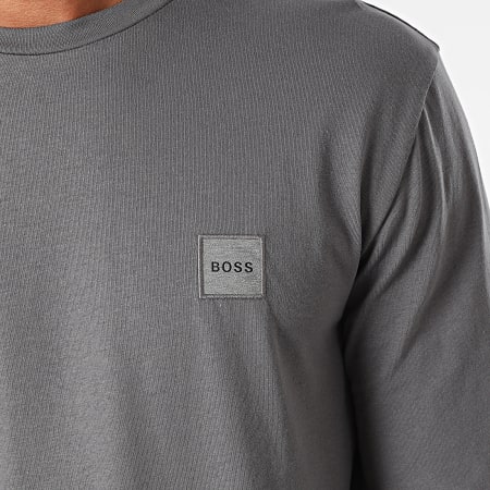 BOSS - Tee Shirt Manches Longues 50462767 Gris