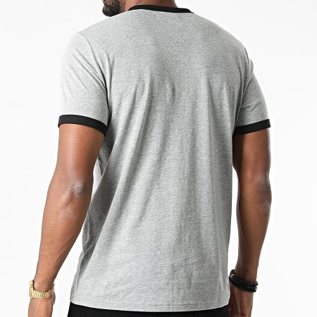Fred Perry - Tee Shirt Ringer Gris Chiné