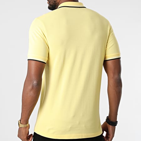 Fred Perry - Polo manica corta Twin Tipped M3600 Giallo