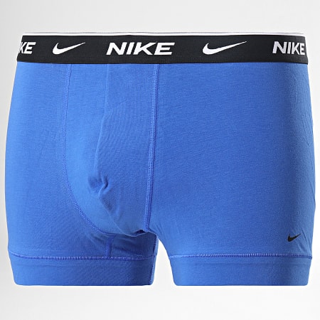 Nike - Lot De 2 Boxers Everyday Cotton Stretch KE1085 Rouge Bleu Roi