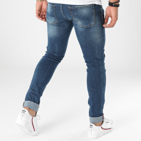 Paname Brothers - Jeans slim PB-Jeans-12 Denim blu