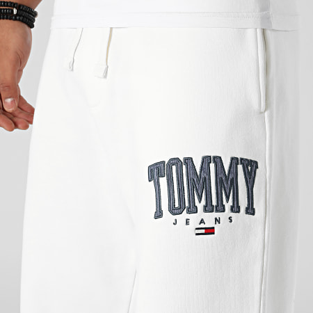 Tommy Jeans - Pantalon Jogging Collegiate 2548 Ecru