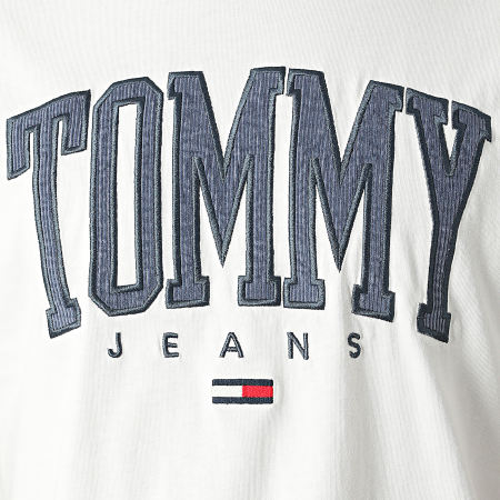 Tommy Jeans - Tee Shirt Collegiate 2550 Ecru