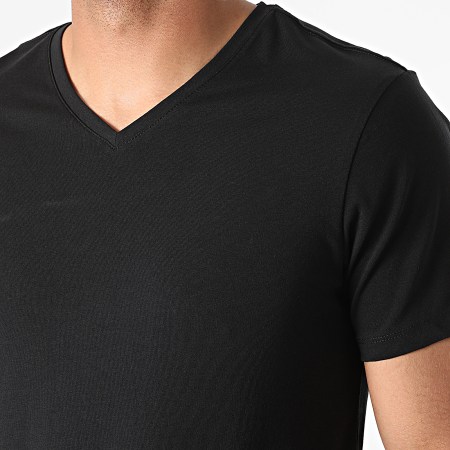 Blend - Pack De 2 Camisetas Nico Con Cuello En V 701996 Negro