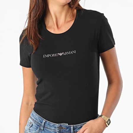 Emporio Armani - Tee Shirt Femme 163139-1A227 Noir