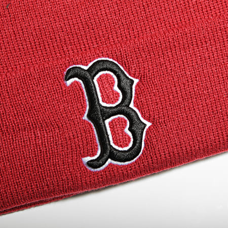 New Era - Bonnet League Essential Cuff 60141707 Boston Red Sox Rouge