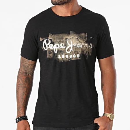 Pepe Jeans - Tee Shirt Golders Noir