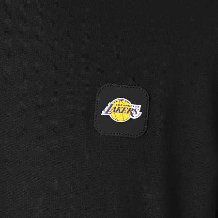 New Era - Sweat Crewneck A Bandes Los Angeles Lakers 12827167 Noir