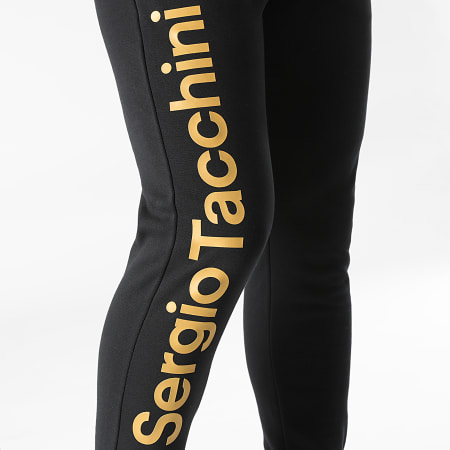 Sergio Tacchini - Pantalon Jogging Nizard 39414 Noir Or