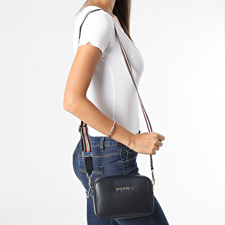 Tommy Hilfiger Sac A Main Femme Iconic Camera Bag 0292 Bleu - Main Image